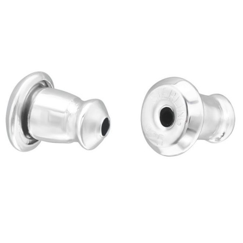 Ezüst kislány fülbevaló záróvég stift kislány fülbevalóhoz