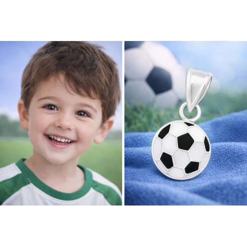 Focilabda ezüst kislány medál