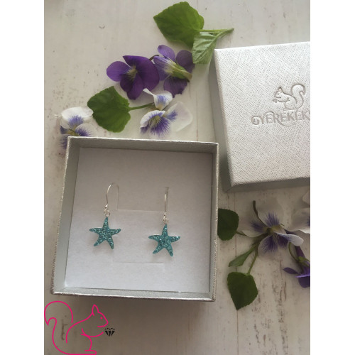 Csillag ezüst lány fülbevaló Csillag ezüst lány fülbevaló