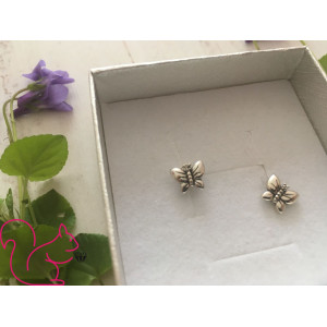 Lepkés lány fülbevaló