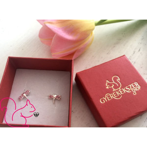 Szitakötő kislány fülbevaló