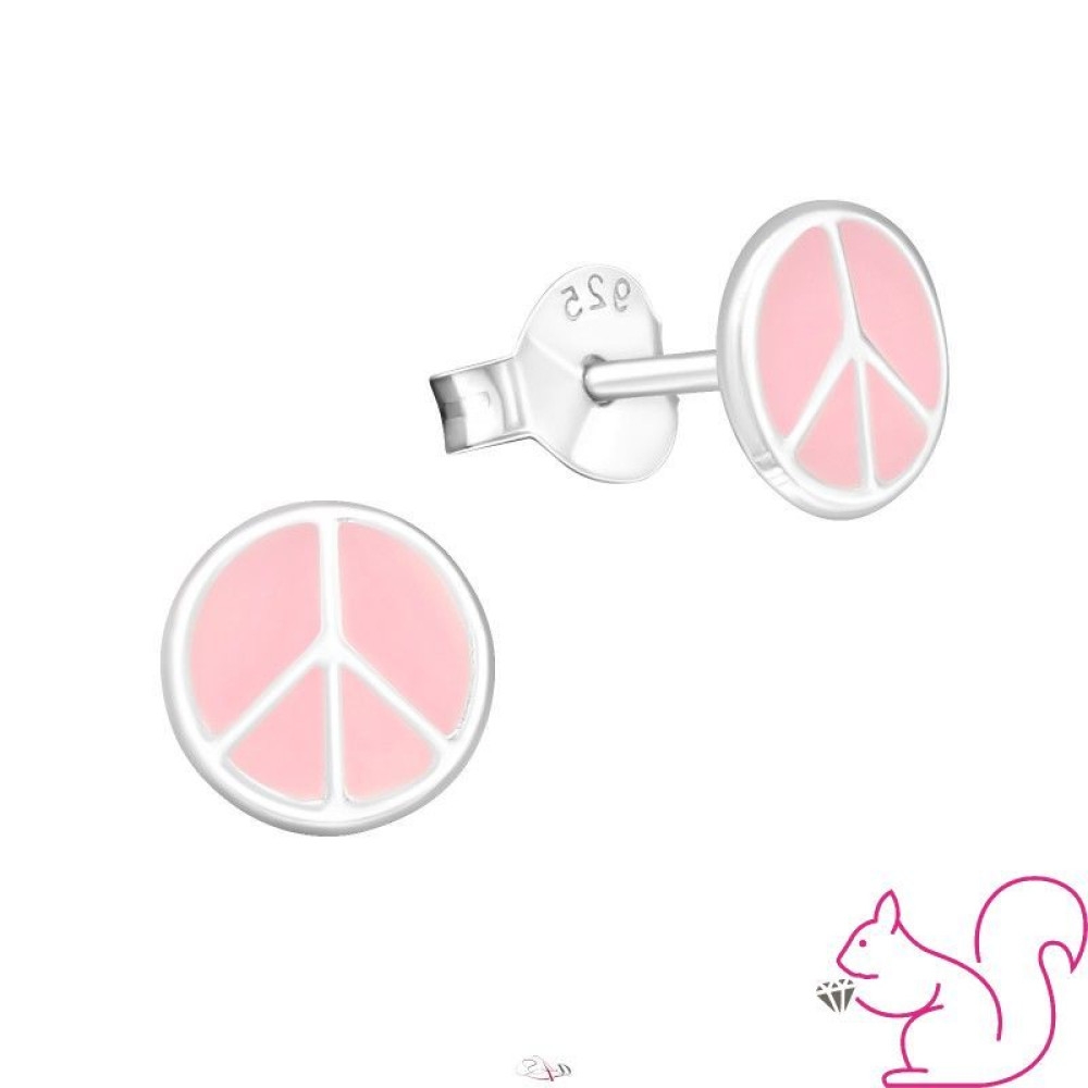 Peace jel lány fülbevaló