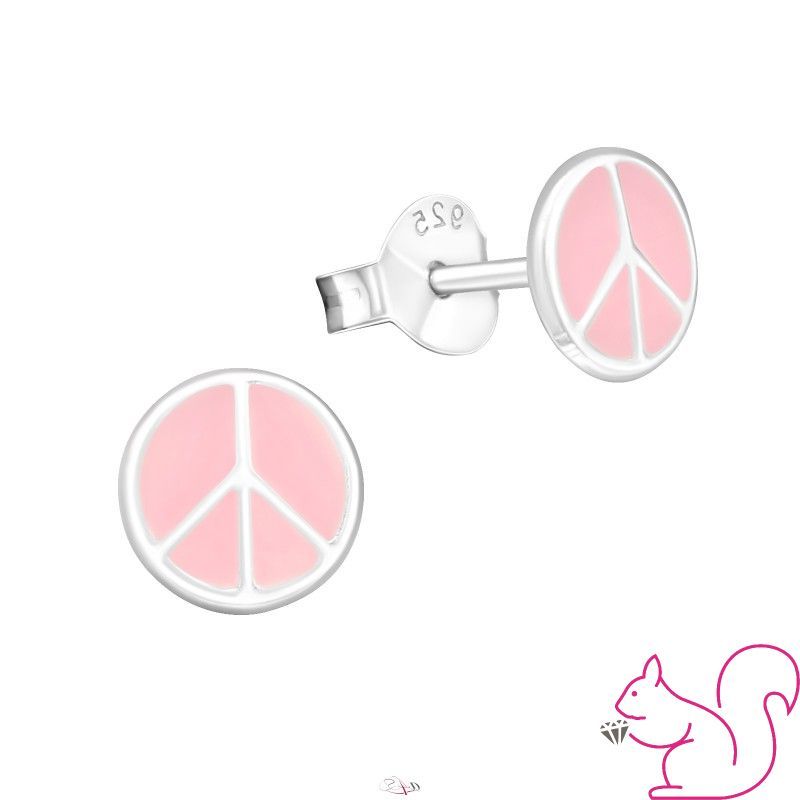 Peace jel lány fülbevaló