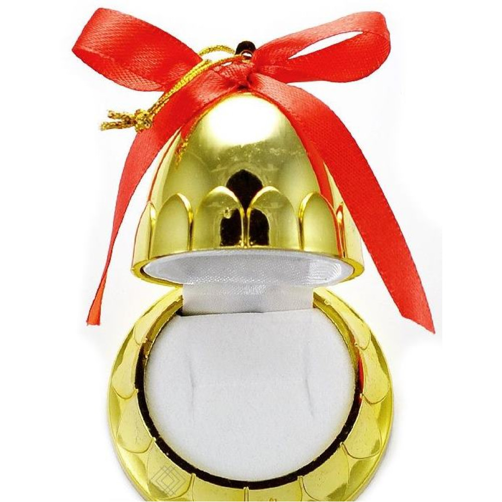 Arany harang ékszertartó doboz