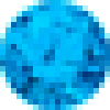 Cirkónia: Swiss Blue Topaz 