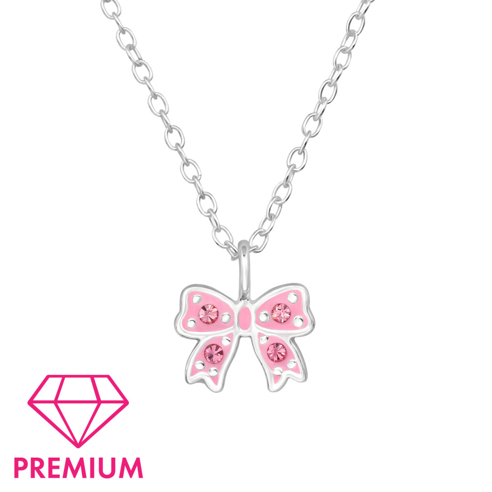 Pink Masni prémium ezüst gyerek kislány nyaklánc