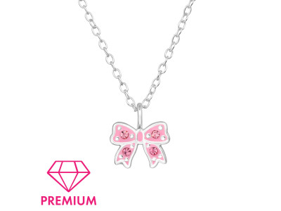 Pink Masni prémium ezüst gyerek kislány nyaklánc