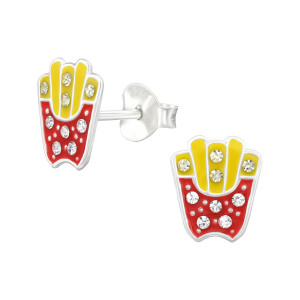 Sültkumpli 925 ezüst gyerekfülbevaló