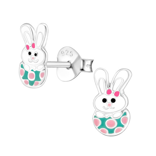 Nyuszi gyerek fülbevaló 925 ezüst Nyuszi gyerek fülbevaló 925 ezüst