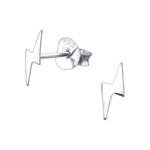 Villám gyerek fülbevaló 925 ezüst