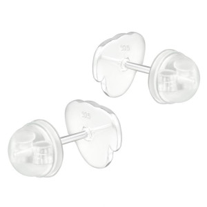 Kutya Prémium ezüst stuift kislány fülbevaló