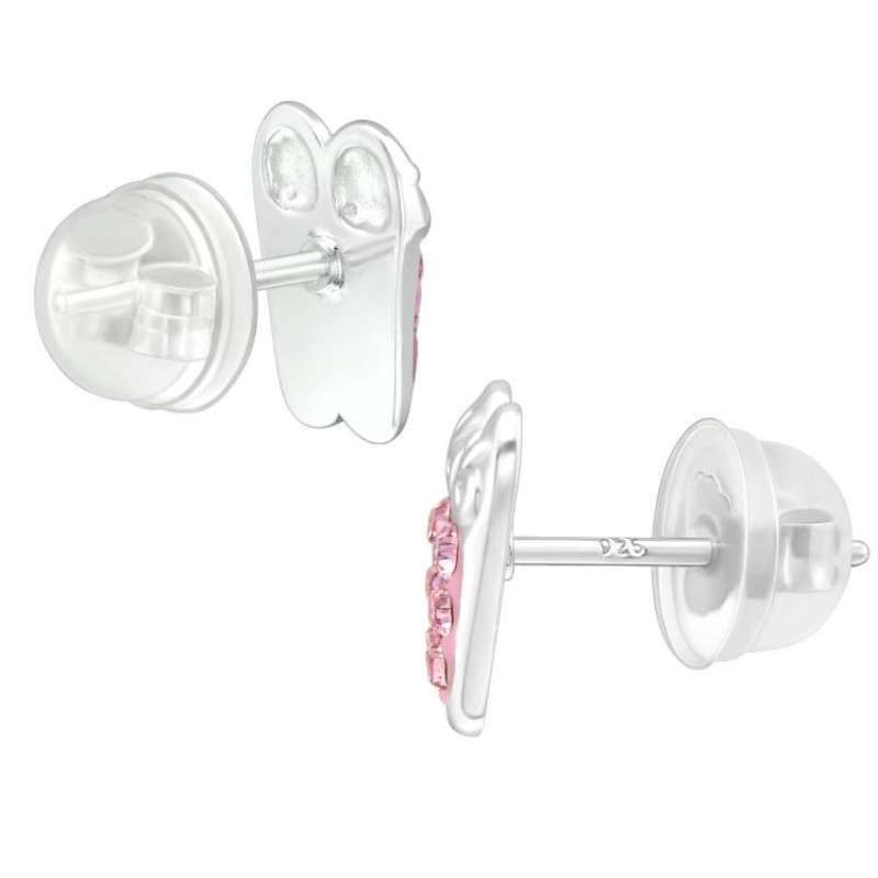 Balerina cipő gyerek prémium stift fülbevaló 925 ezüst Balerina cipő gyerek prémium stift fülbevaló 925 ezüst