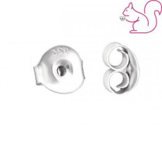 Ékszer kiegészítők, ezüst és szilikon fülbevaló záróvégek és nyaklánc kapcsok, fülbevaló karikák, akasztók 