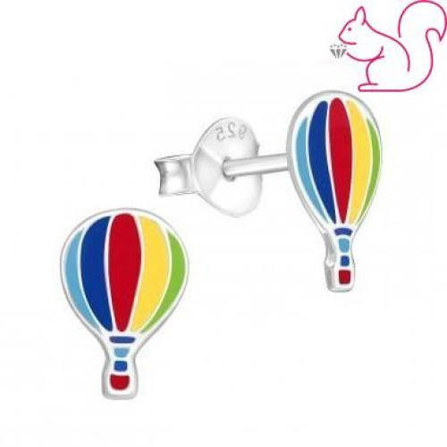 Hőlégballon gyerek fülbevaló