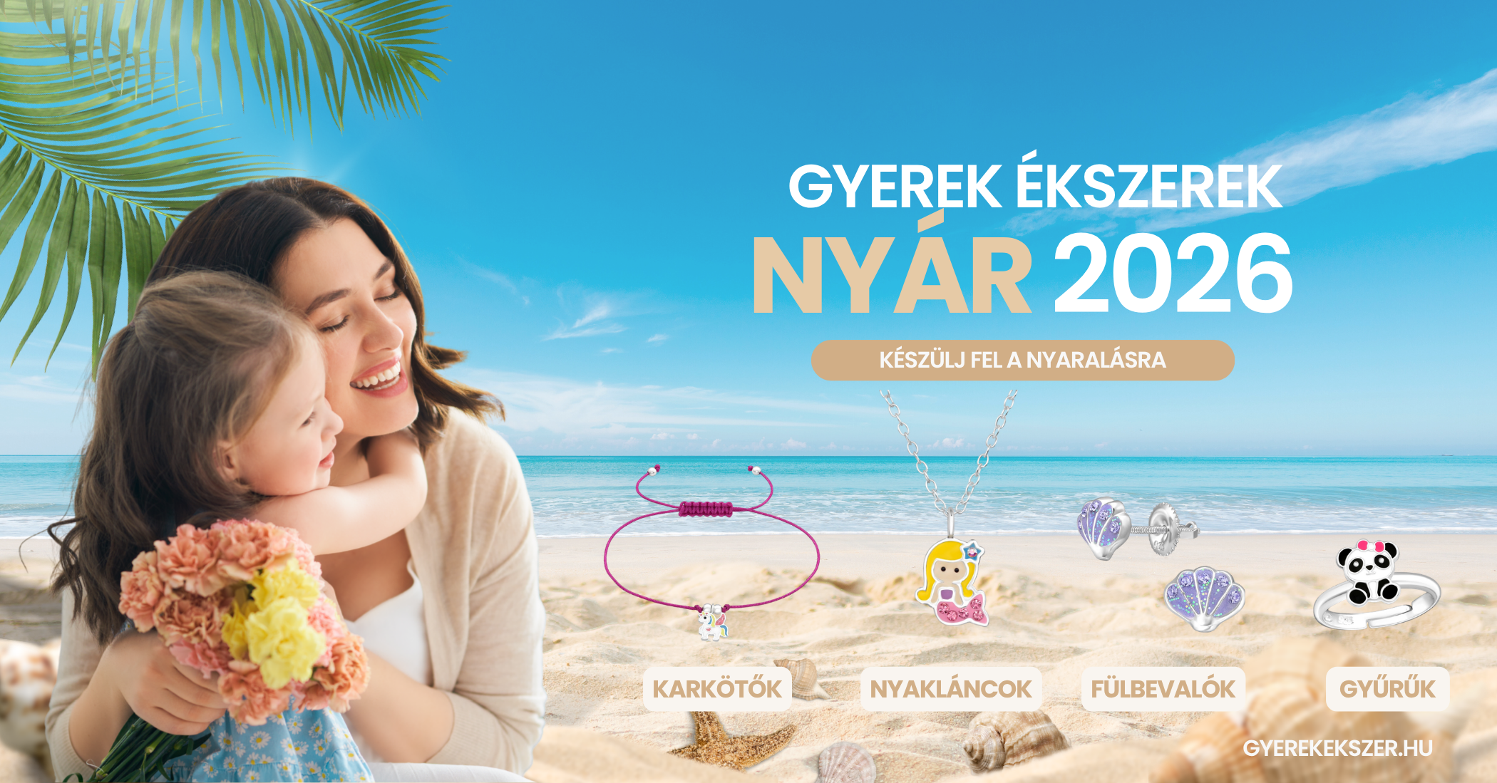 2026 nyári gyerek ékszerek