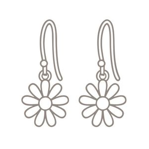 Ezüst Gyerek Akasztós Fülbevaló